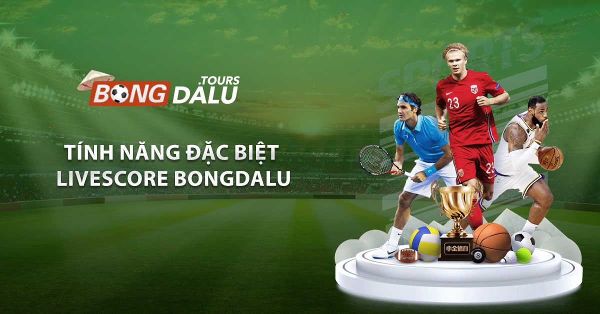 Tính năng đặc biệt Livescore bongdalu