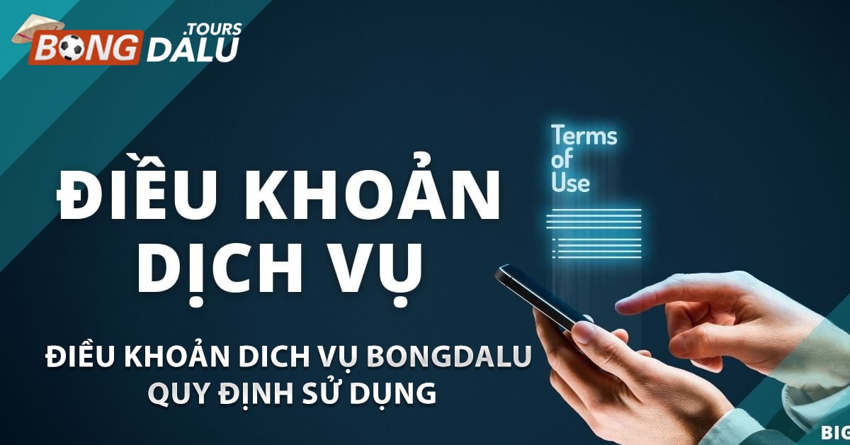 Điều khoản dich vụ Bongdalu Quy định sử dụng