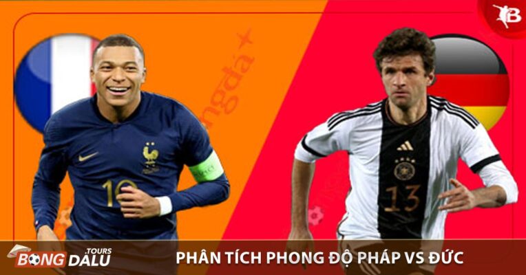 Phân tích phong độ Pháp vs Đức