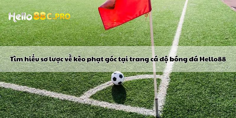 Tìm hiểu sơ lược về kèo phạt góc tại trang cá độ bóng đá Hello88